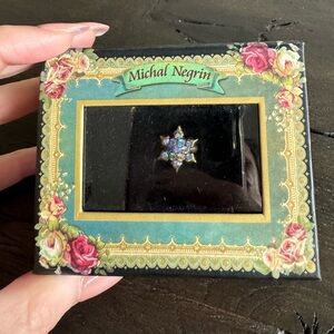Michal Negrin  Star of David ring